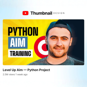 YouTube Thumbnail Design